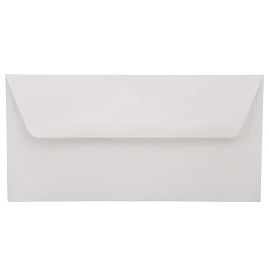 JAM Paper White #16 Commercial Envelopes with Wallet Flap